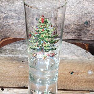 Spode Glass Company Christmas Tree 10 oz Tumbler